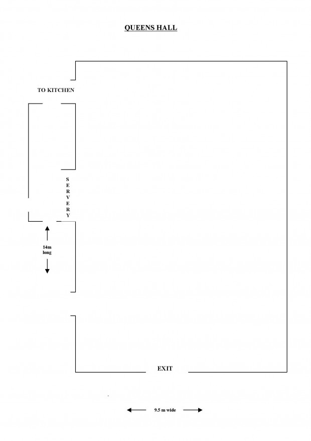 Queens Hall Floor Plan Ealing Venues